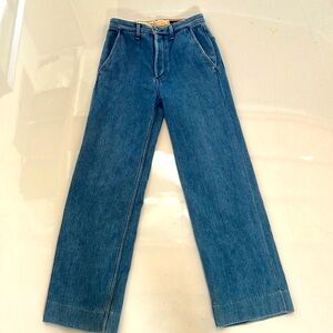 Rag & Bone mid waist trouser with button up front details size 25 (fits like 26)